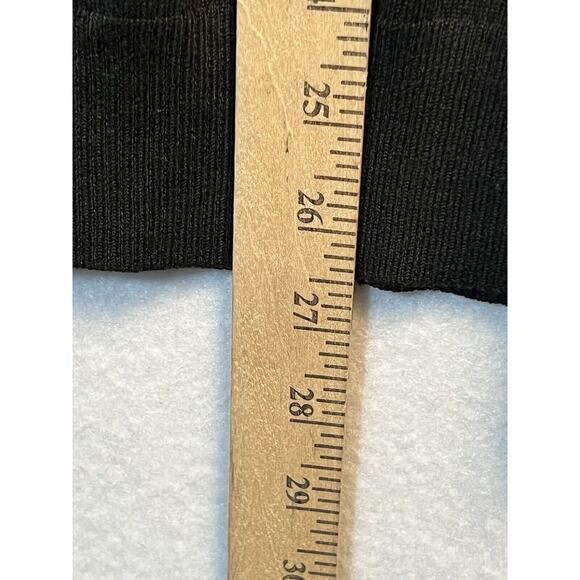 Tricots st Raphael Sweater Quarter Zip Black Size L Mock Neck - Picture 8 of 12